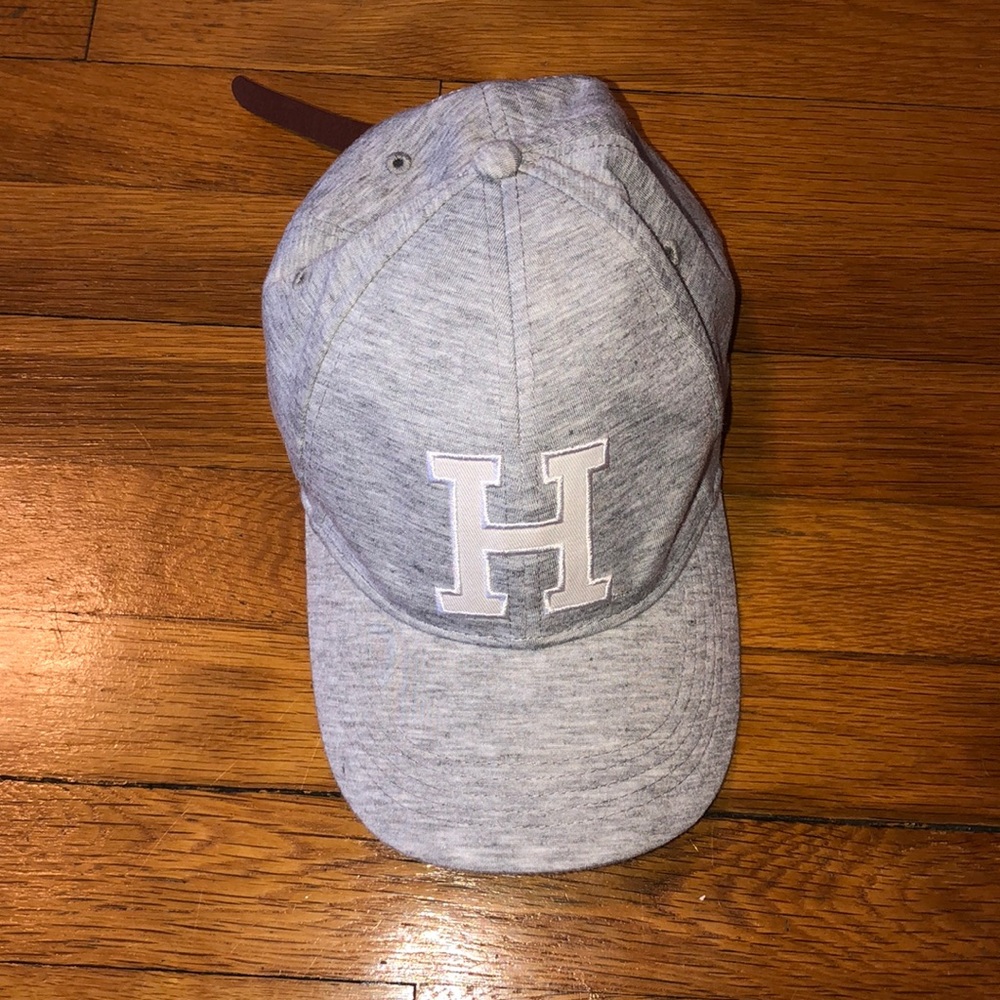 Grey baseball cap